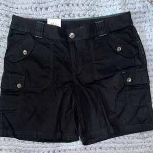 Style & Co Black Women's Cargo Shorts